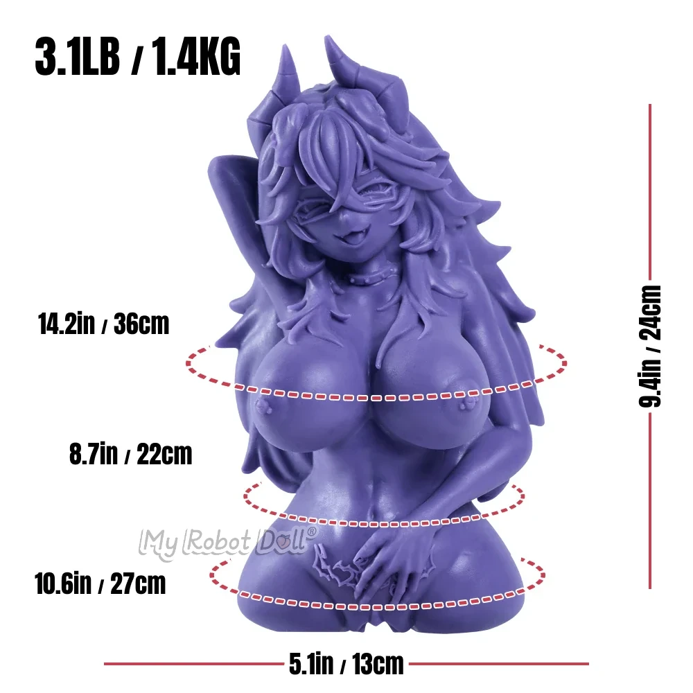 Mrl Sex Doll Aruna 1.0 24Cm / 9.4&Quot; Full Silicone 2 Mrl Sex Doll Aruna 1.0 24Cm / 9.4&Quot; Full Silicone - Image 2
