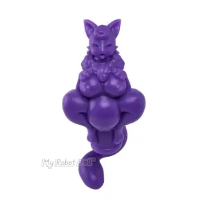 MRL Sex Doll Boinos Pokemon Series 30cm purple animal-inspired stylized doll with fox-like ears, curled tail, and sculpted body
