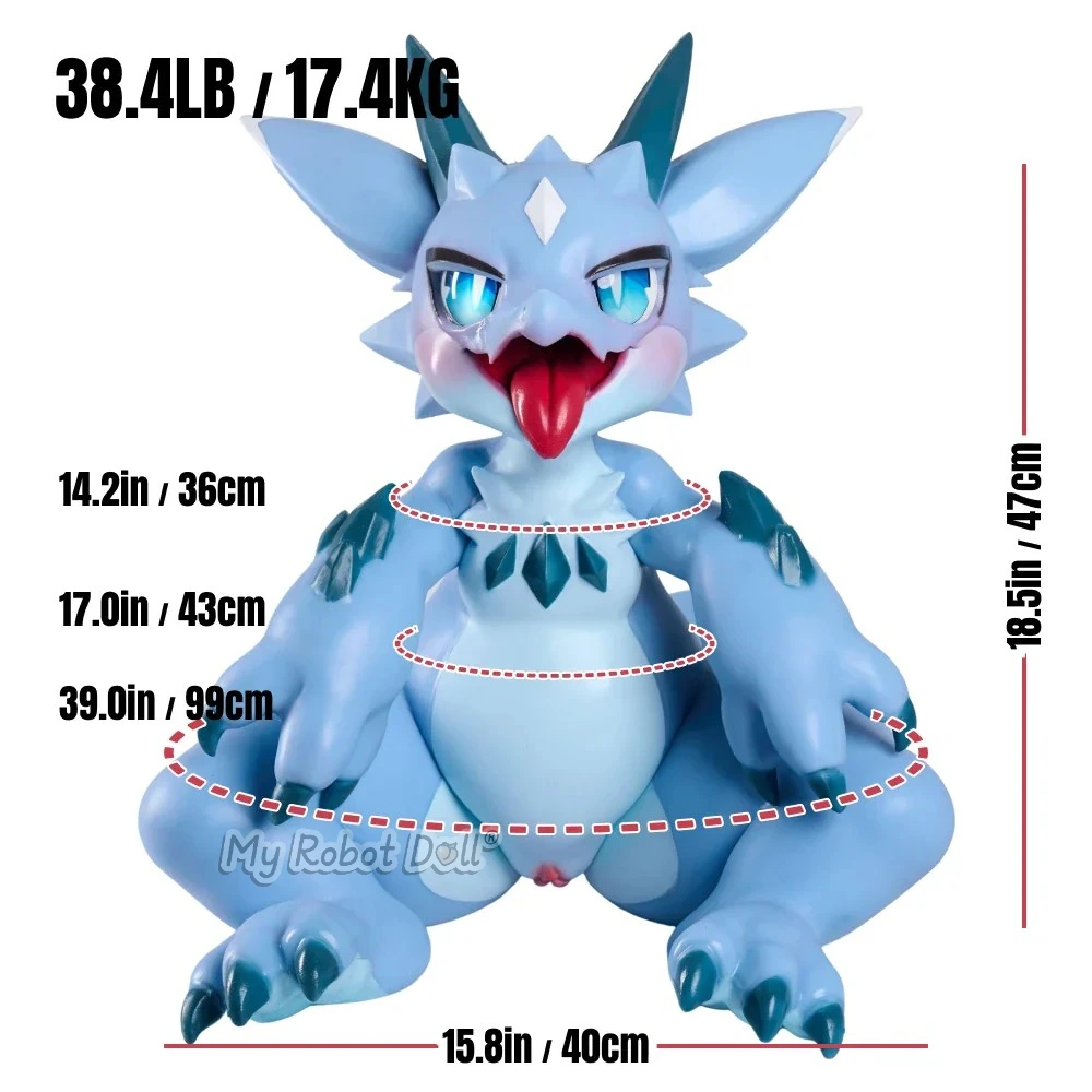Mrl Sex Doll Crystchu 47Cm / 1'7&Quot; Full Silicone 2 Mrl Sex Doll Crystchu 47Cm / 1'7&Quot; Full Silicone - Image 2