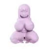 Mrl Sex Doll Koko 1.0 23Cm / 9.1&Quot; Full Silicone 7 Mrl Koko 23Cm Lavender Fantasy Torso With Blunt Bangs, Half-Lidded Eyes, A Nose Ring, And Rounded Sculpted Contours