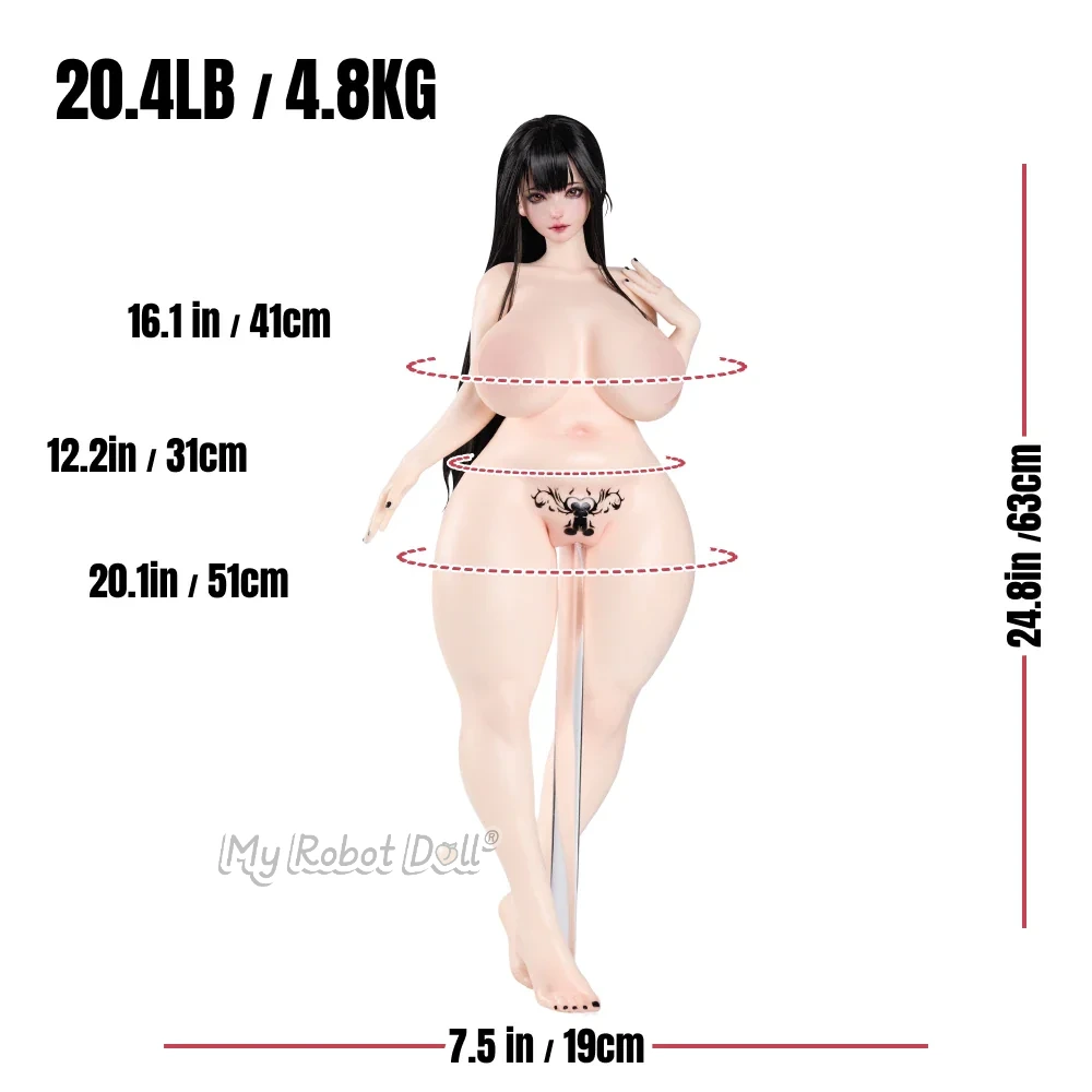 Mrl Sex Doll Miyu 3.0 63Cm / 2'1&Quot; Full Silicone 2 Mrl Sex Doll Miyu 3.0 63Cm / 2'1&Quot; Full Silicone - Image 2