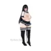Mrl Miyu 63Cm Stylized Doll With Long Black Hair, Straight Bangs, Brown Eyes, And A Navy-And-White Striped Outfit