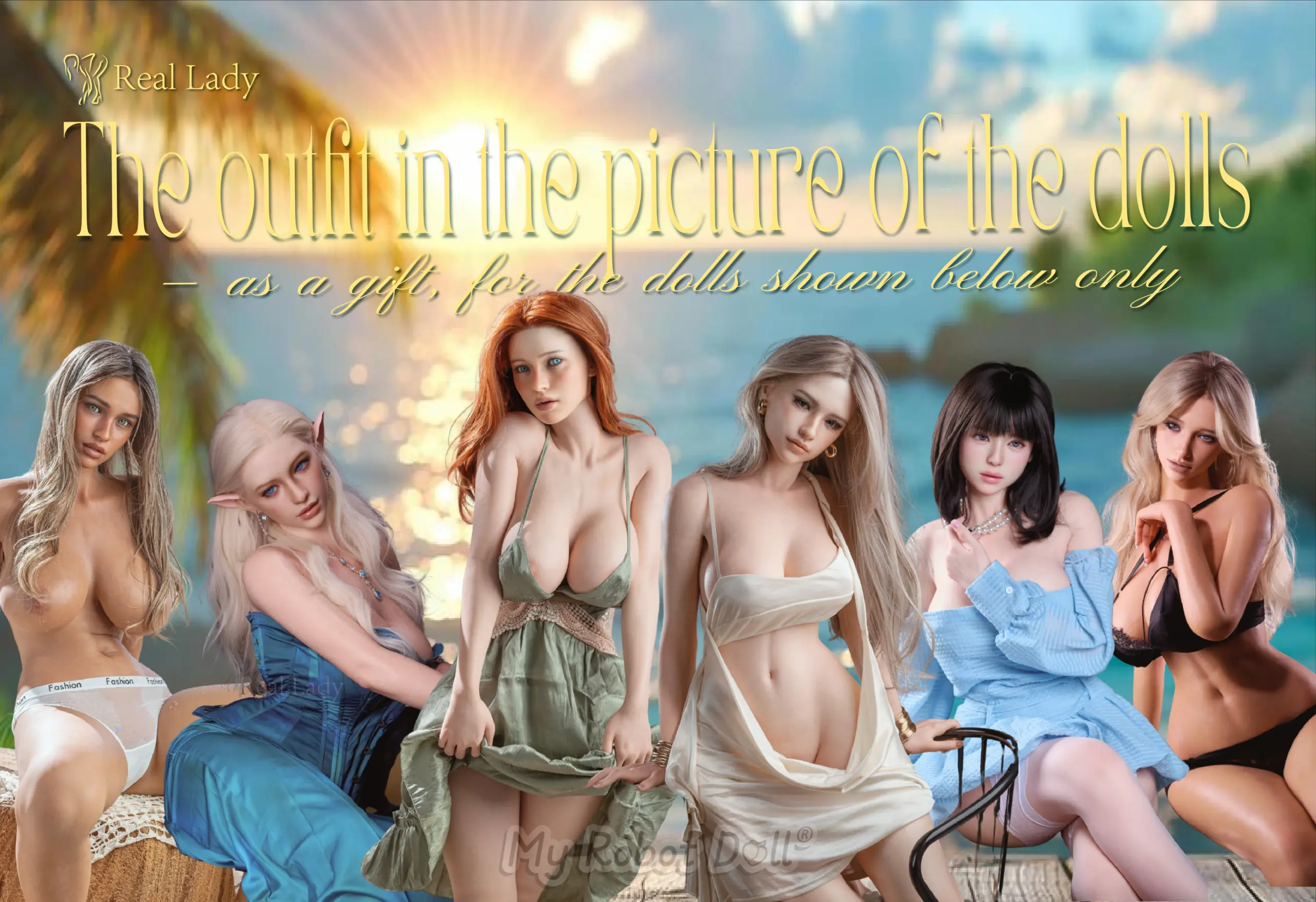 Real Lady promo banner