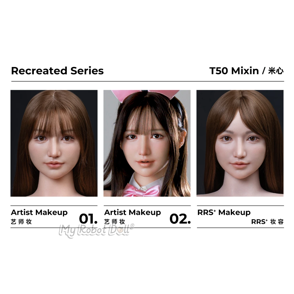 Sex Doll Mixin Sino-Doll T-Sino T50 - 149Cm / 4'11&Quot; Rrs+ Top Artistic Makeup Recreated Series 3 Sex Doll Mixin Sino-Doll T-Sino T50 - 149Cm / 4'11&Quot; Rrs+ Top Artistic Makeup Recreated Series - Image 3