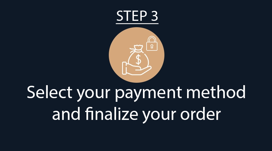 Step 3: Select Your Payment Method