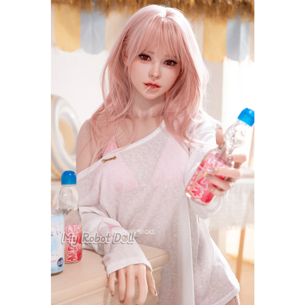 Sex Doll #032Sj-Lucy Funwest Doll - 159Cm / 5'3&Quot; A Cup Full Silicone - Realistic Skin Texture Available 1 Funwest #032Sj Lucy 159Cm Sex Doll With Pink Hair And Red Eyes