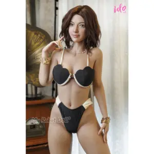 IDo Doll ID12H Sara 153cm C Cup full silicone figure with brown hair, warm complexion, and balanced proportions