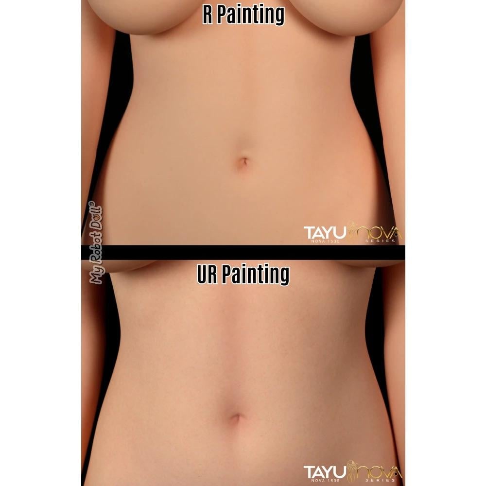 Tayu Nova 153E R Painting Vs Ur Painting Abdomen Comparison
