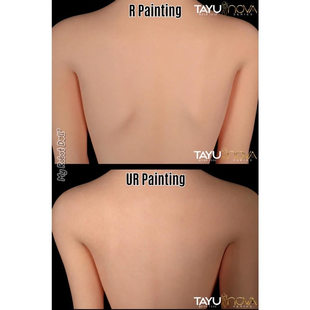Tayu Nova 153E R Painting Vs Ur Painting Back Comparison