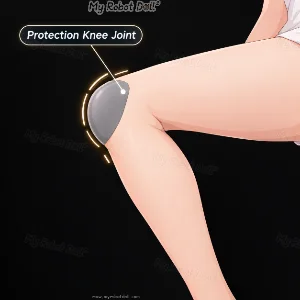 Reinforced Realistic Knee Joint