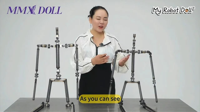 Presenter Comparing Two Mmx Skeleton Assemblies
