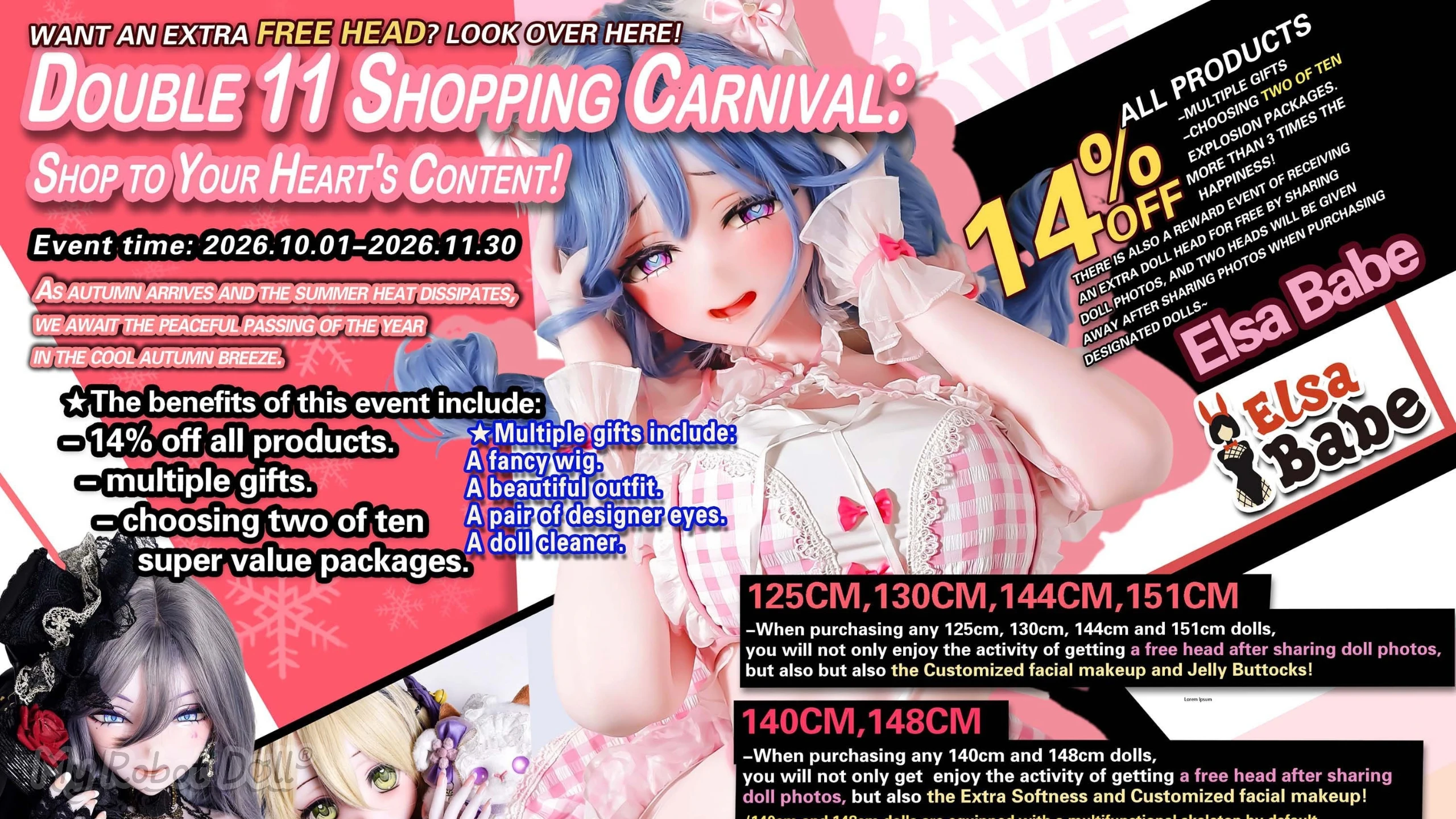Elsa Babe promo banner