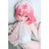 Sex Doll Asakura Marie Elsa Babe Head Rahc018 - 157Cm / 5'2&Quot; 32 Elsa Babe Rahc018 Asakura Marie 157Cm L Cup Anime-Style Doll With Pink Hair, Purple Eyes, White-And-Pink Lingerie, Lace Headpiece, And Ribbon Detailing.