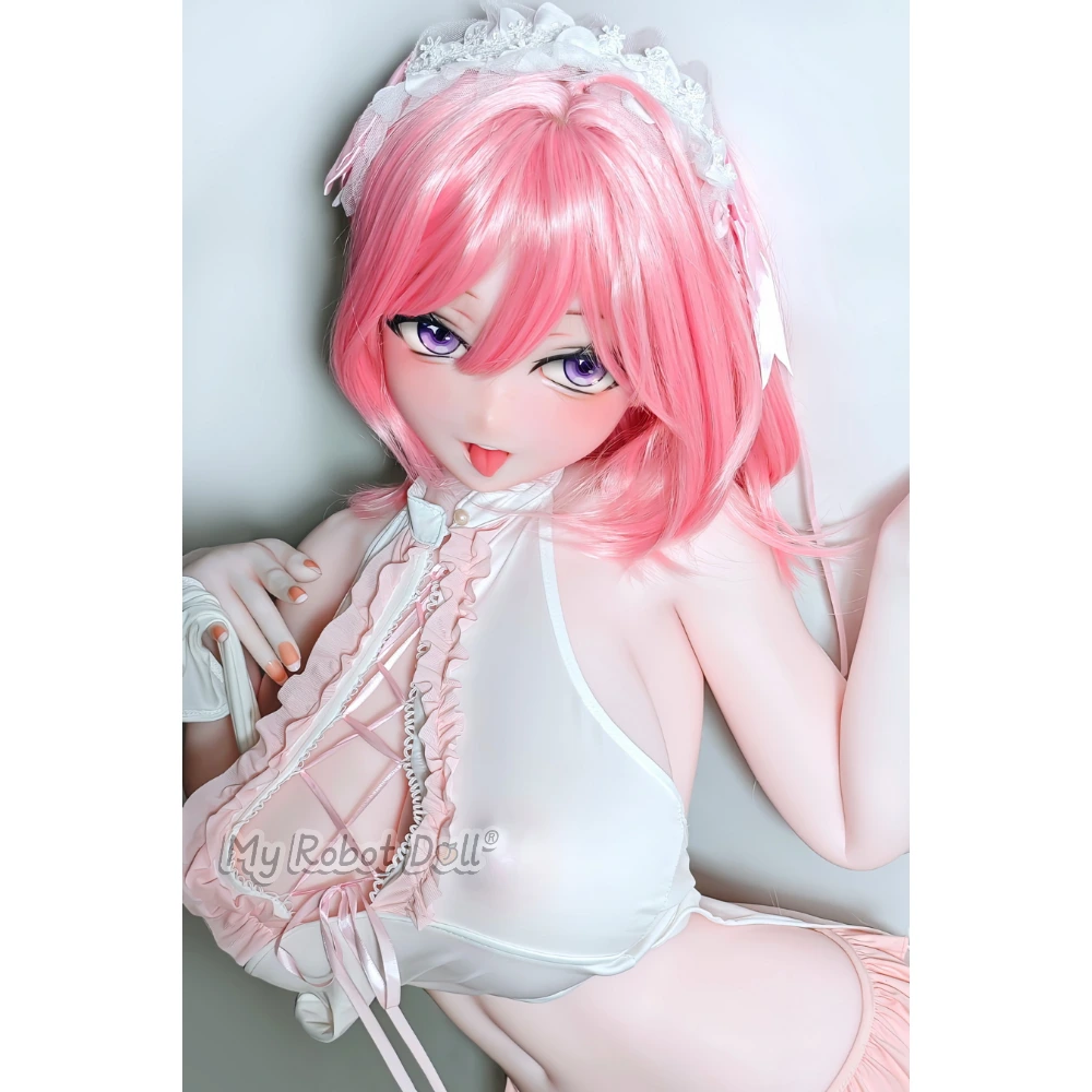 Sex Doll Asakura Marie Elsa Babe Head Rahc018 - 157Cm / 5'2&Quot; 1 Elsa Babe Rahc018 Asakura Marie 157Cm L Cup Anime-Style Doll With Pink Hair, Purple Eyes, White-And-Pink Lingerie, Lace Headpiece, And Ribbon Detailing.