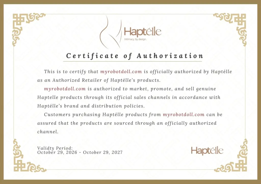 Haptelle certificate