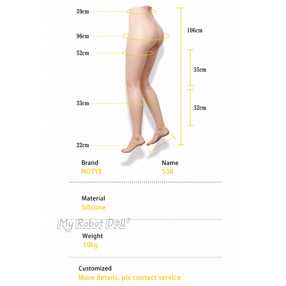 🇺🇸 Not Ye S38 - 106Cm / 3'6&Quot; - Silicone Sex Doll Legs - In Stock Usa 3 🇺🇸 Not Ye S38 - 106Cm / 3'6&Quot; - Silicone Sex Doll Legs - In Stock Usa - Image 3