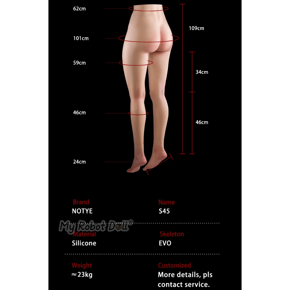 🇺🇸 Not Ye S45 - 109Cm / 3'7&Quot; - Silicone Sex Doll Legs - Real Skin Texture - In Stock Usa 3 🇺🇸 Not Ye S45 - 109Cm / 3'7&Quot; - Silicone Sex Doll Legs - Real Skin Texture - In Stock Usa - Image 3