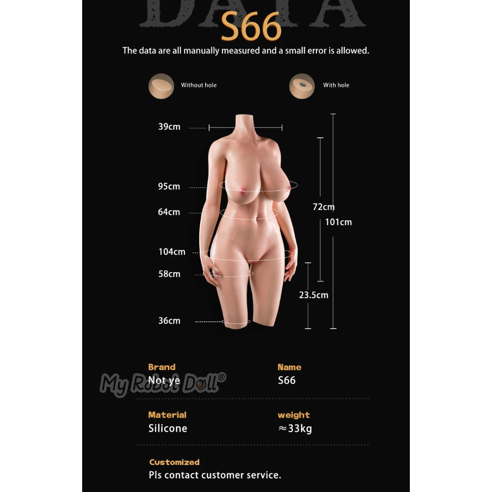 🇺🇸 Not Ye S66 Dream - 101 Cm / 3'4&Quot; - Full Silicone Torso - Real Skin Texture - In Stock Usa 4 🇺🇸 Not Ye S66 Dream - 101 Cm / 3'4&Quot; - Full Silicone Torso - Real Skin Texture - In Stock Usa - Image 4