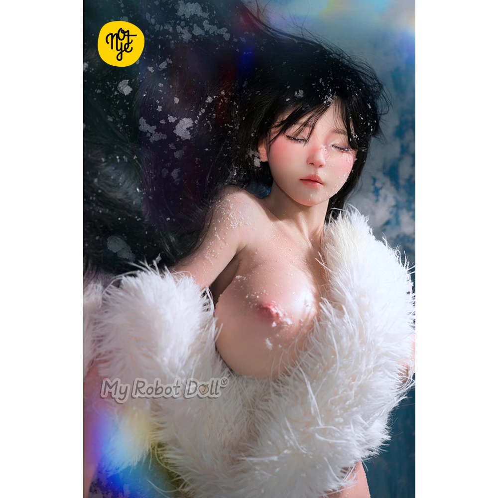 🇺🇸 Not Ye S66 Dream - 101 Cm / 3'4&Quot; - Full Silicone Torso - Real Skin Texture - In Stock Usa 7 Not Ye S66 101Cm With Long Black Hair, Soft Facial Features, Full Bust, Defined Waist, And White Textured Wrap Styling.