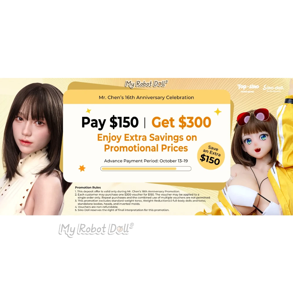 Pay $150, Get $300 Voucher | Sino Doll 16Th Anniversary 2 Pay $150, Get $300 Voucher | Sino Doll 16Th Anniversary - Image 2
